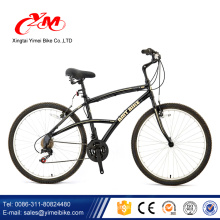 Alibaba vente chaude 26 pouces vélo bicicleta / nouvelle conception en acier cadre vélo de montagne / 21 vitesse vélo de montagne avec V frein